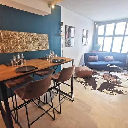 아파트 Joli T2 De 37m2 Style Loft Prox Gare Metro 리옹